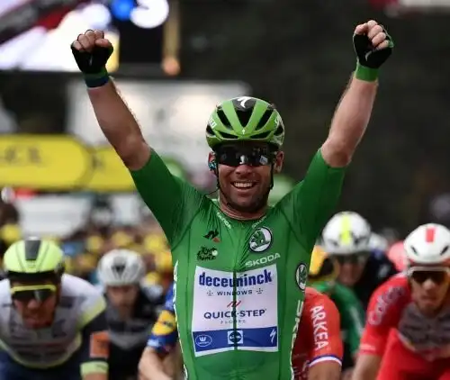 Tour de France: tris di Mark Cavendish, Merckx a -1