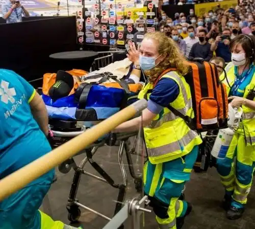 Notte in ospedale per Mark Cavendish