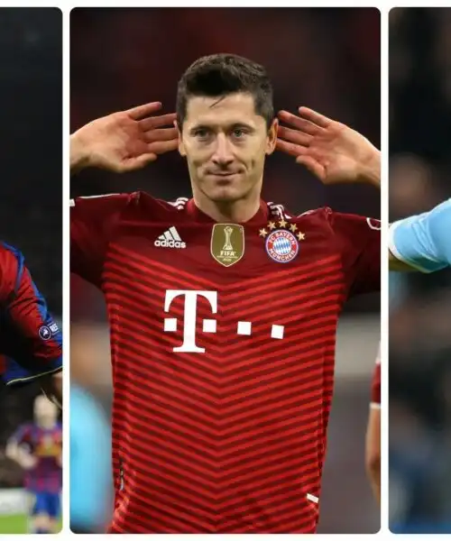 Champions League: il miglior goleador di ogni top club