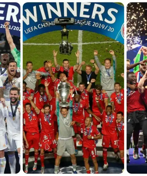 Le squadre più vincenti nella storia del calcio: foto