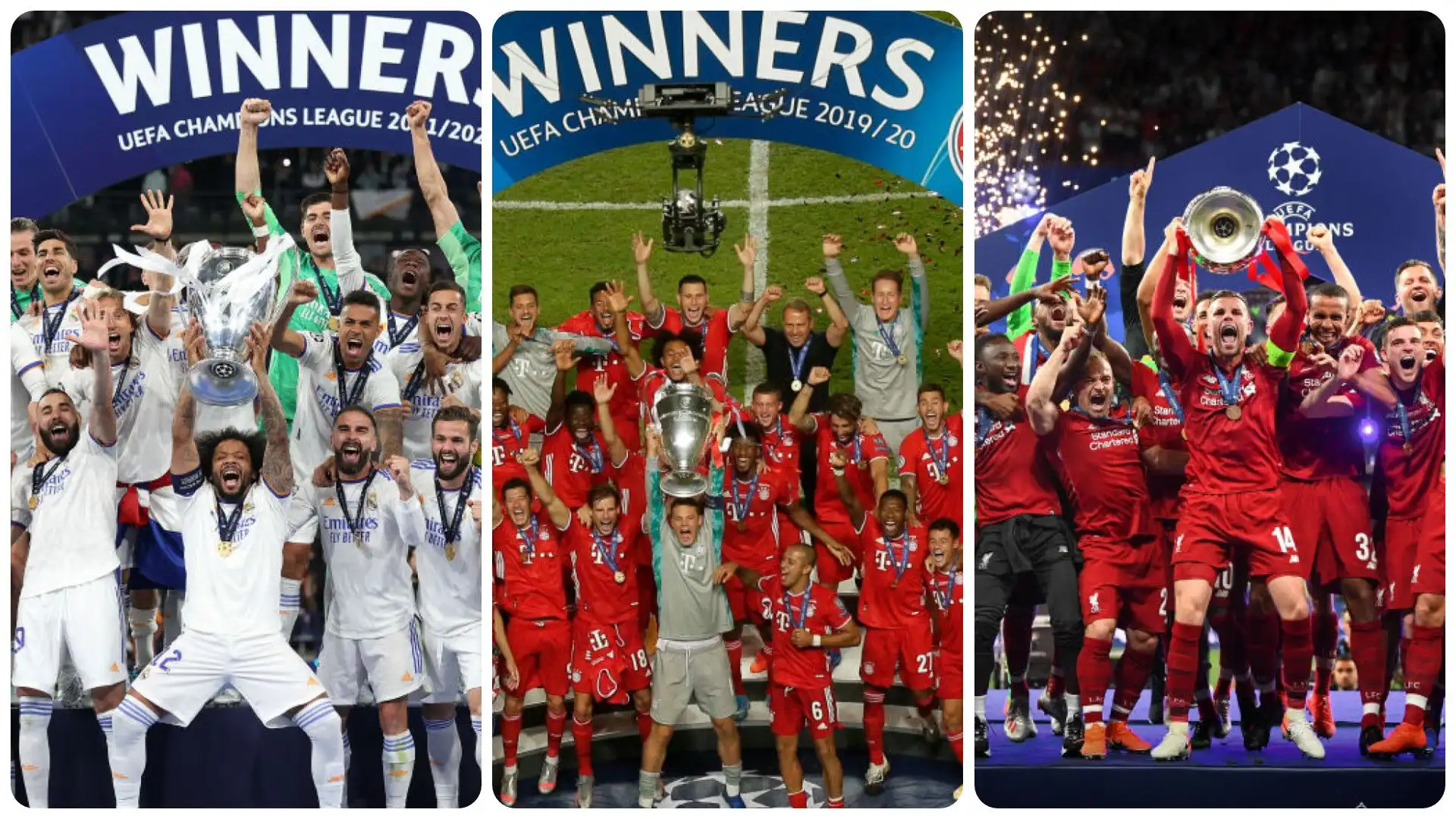 Le squadre più vincenti nella storia del calcio: foto
