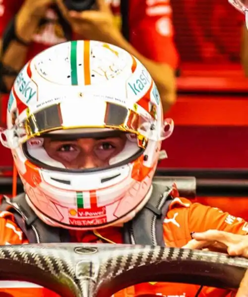 Ferrari e Charles Leclerc: una buona notizia dopo i guasti del Bahrain