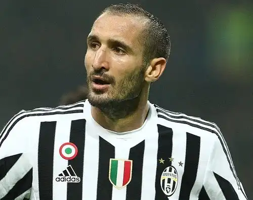 Juventus, Chiellini resta in dubbio