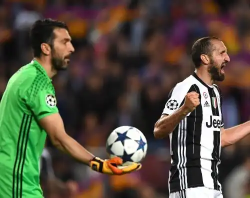 Giorgio Chiellini gela Bonucci e Dybala