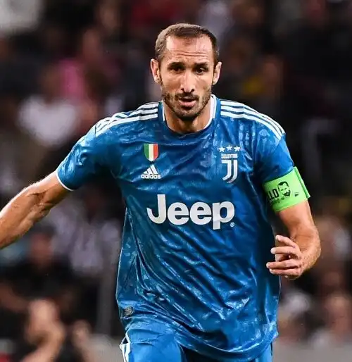 Juventus, Giorgio Chiellini in lista Champions League