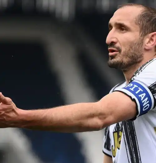 Mercato Juventus, Giorgio Chiellini fa un annuncio ufficiale