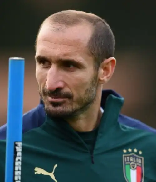 Italia ko: chiaro messaggio di Giorgio Chiellini per Roberto Mancini