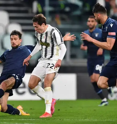 Juventus-Lazio: braccio di Hoedt, il Var non interviene