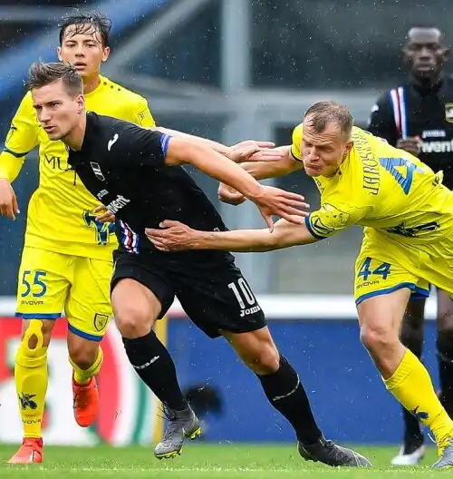 Chievo-Samp 0-0 nel giorno dell’addio di Pellissier