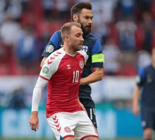 Christian Eriksen, la speranza dopo il dramma: “Voglio i Mondiali”