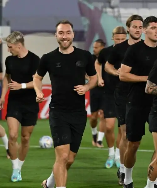 Christian Eriksen, tutto pronto per il nuovo debutto mondiale