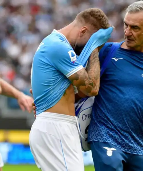 Ansia Lazio: infortunio per Ciro Immobile