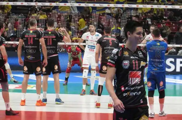 Lube piegata al tie-break da Giannelli e compagni nella seconda semifinale della Coppa Italia Superlega 2016.