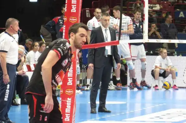 Lube piegata al tie-break da Giannelli e compagni nella seconda semifinale della Coppa Italia Superlega 2016.