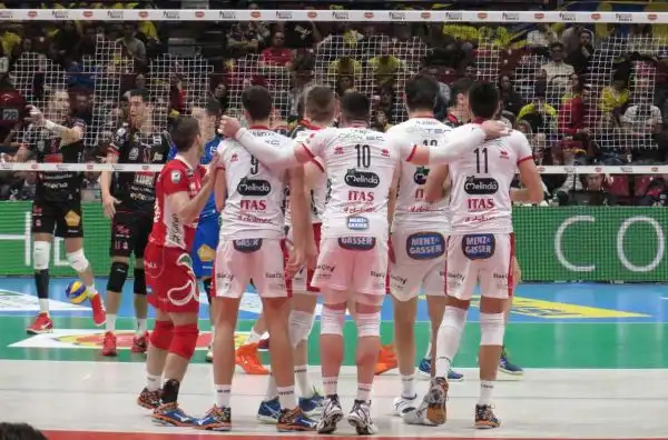 Lube piegata al tie-break da Giannelli e compagni nella seconda semifinale della Coppa Italia Superlega 2016.