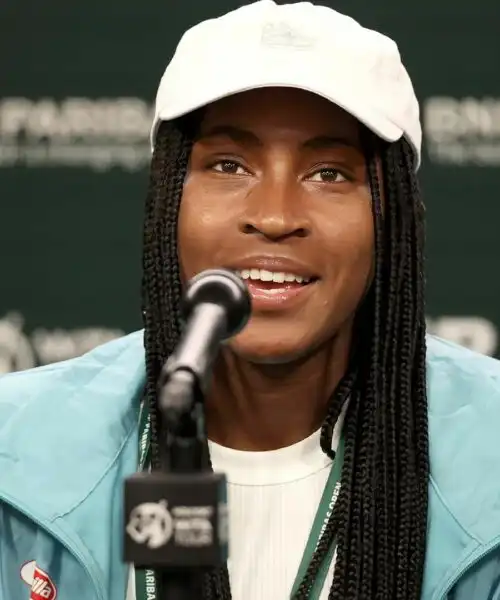 Coco Gauff, grande sorrisi a Indian Wells: le foto