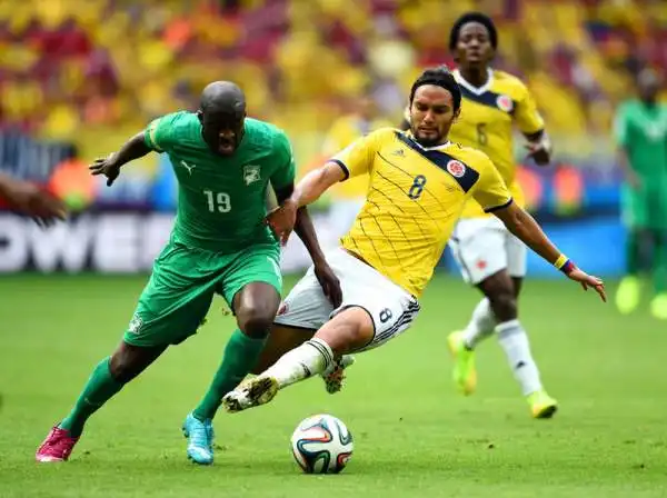 Colombia avanti: 2-1 alla Costa D'Avorio. Dopo 64 minuti di equilibrio James Rodriguez sblocca la partita, Quintero raddoppia. Poi Gervinho accorcia le distanze.