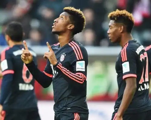 Coman trascina il Bayern