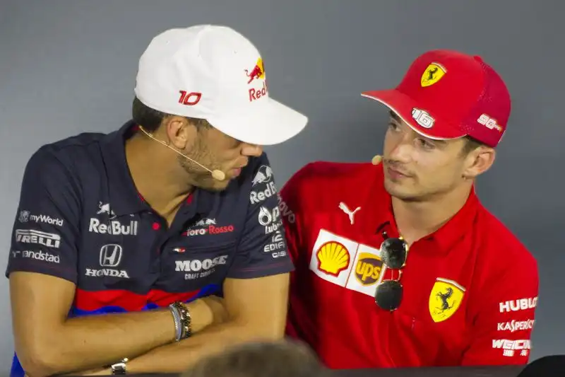 Pierre Gasly e Charles Leclerc sono due grandi amici