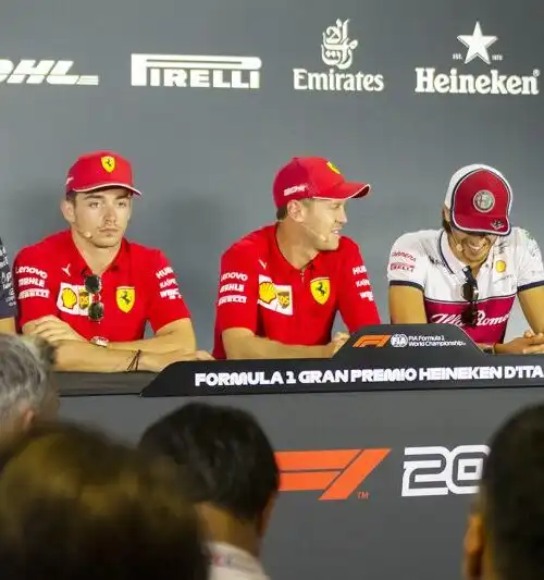 Leclerc: “Con Vettel tutto bene”