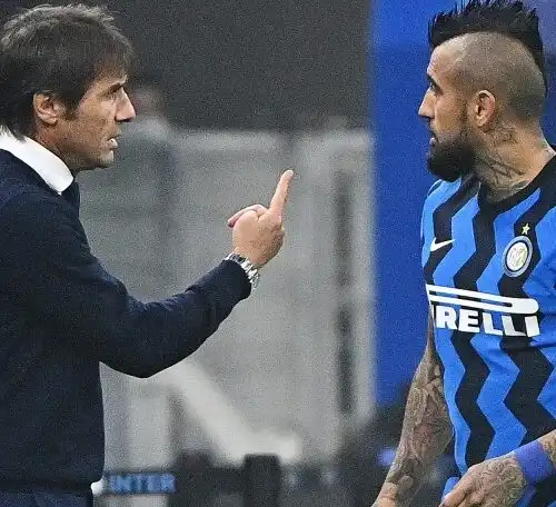 Antonio Conte si sofferma su ‘biscotto’ e Vidal