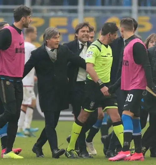 Inter: Conte è una furia, decisione polemica