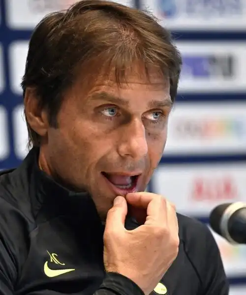 Antonio Conte sbotta in conferenza stampa