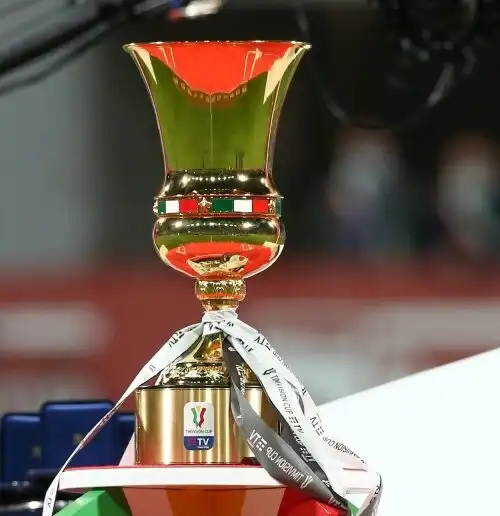 Coppa Italia, ecco gli accoppiamenti dei sedicesimi di finale