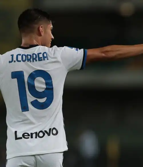 Inter, Joaquin Correa in clinica per accertamenti: l’esito