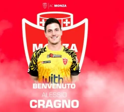 Il Monza annuncia Alessio Cragno e spiega con che formula