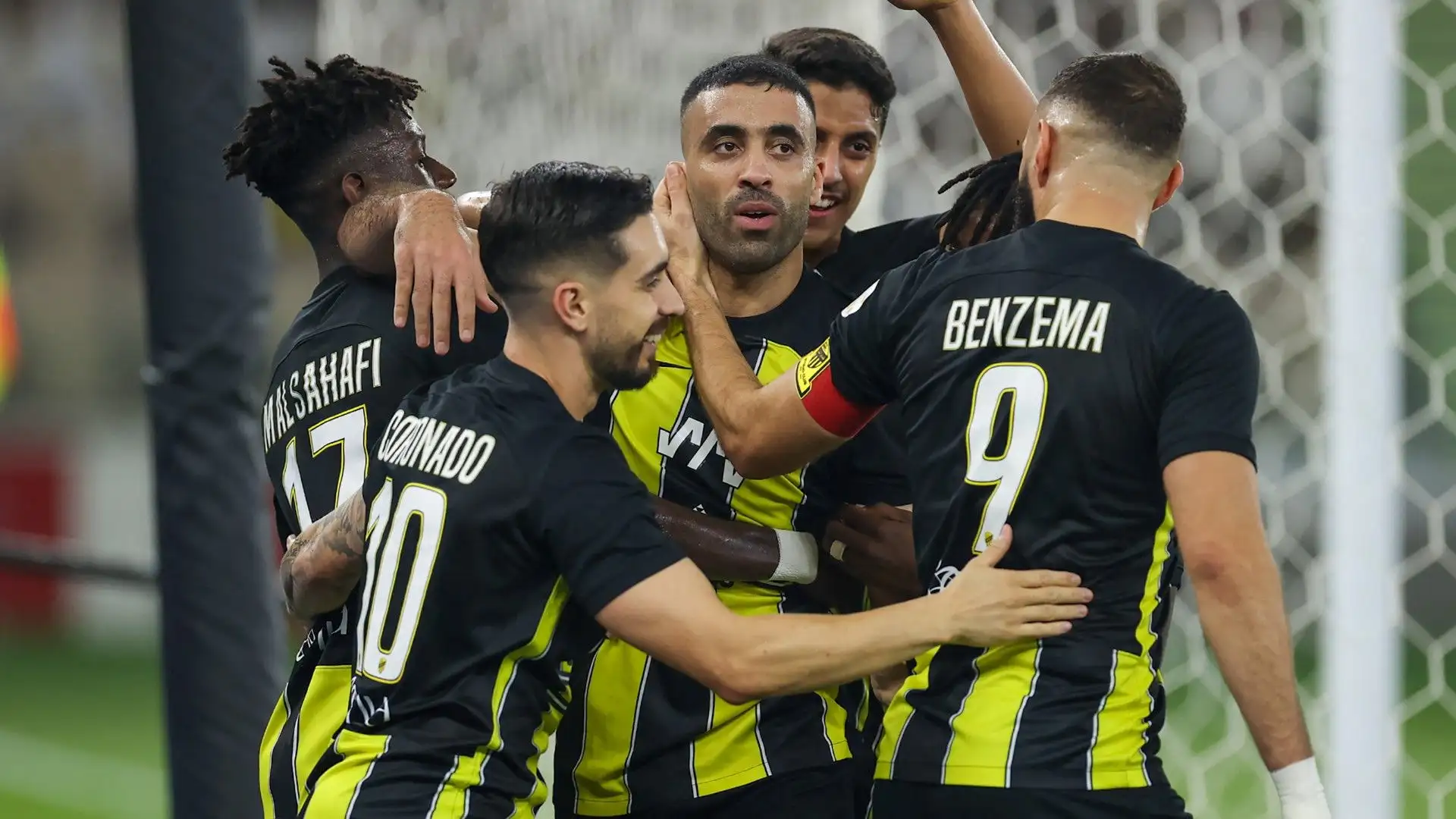 Entrambi i gol dell'Al Ittihad sono stati segnati da Abderrazak Hamdallah
