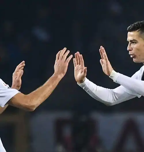 Ronaldo segna il gol bianconero numero 5000