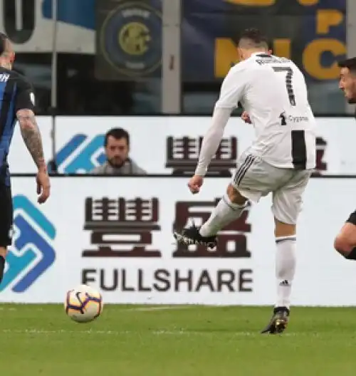 Ronaldo zittisce San Siro: la Juve riprende l’Inter