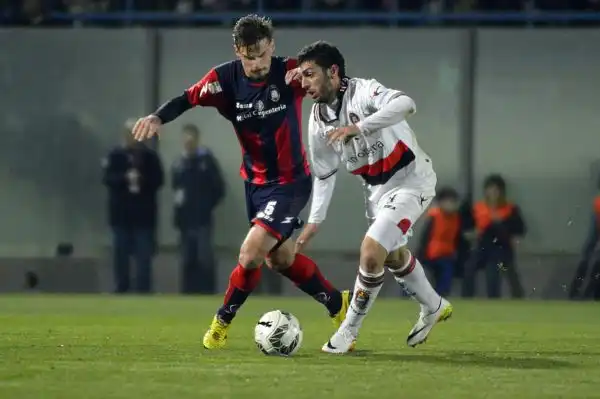 La storica promozione in serie A è sempre più vicina per i pitagorici: altra vittoria firmata Budimir.