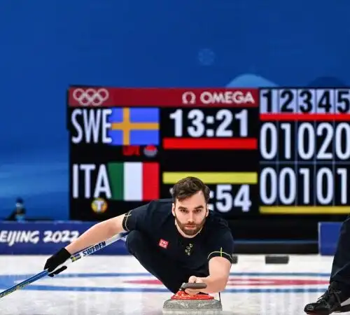 Pechino 2022, curling: Italia fermata anche dalla Svezia