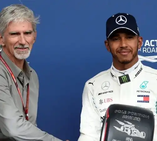 Damon Hill punta a sorpresa su Lewis Hamilton