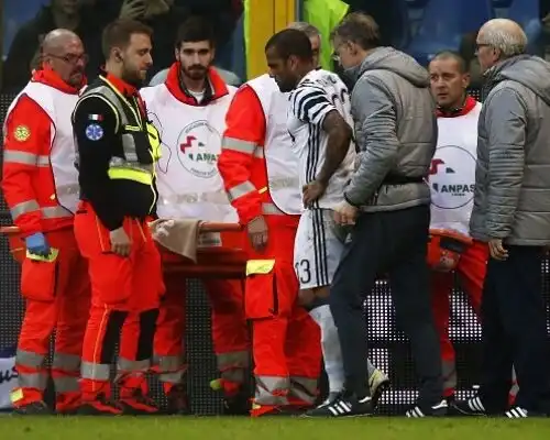 Juventus: Dani Alves fa crac, anche Bonucci ko