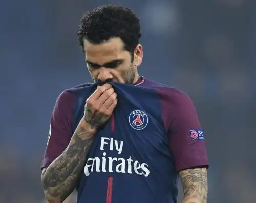 Dani Alves lascia il Psg