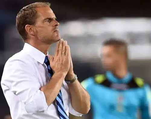 De Boer: “Un mese per cambiare l’Inter”