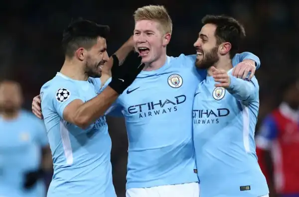 Manchester City, tutto facile a Basilea: 0-4