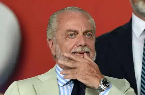 Napoli, De Laurentiis esulta