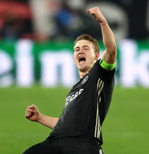 Juventus, blitz ad Amsterdam per De Ligt