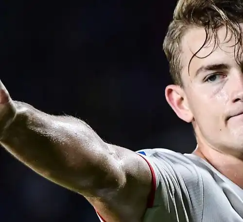 Juventus, sospiro di sollievo per De Ligt