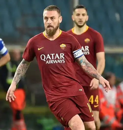 Roma, De Rossi salta l’Inter