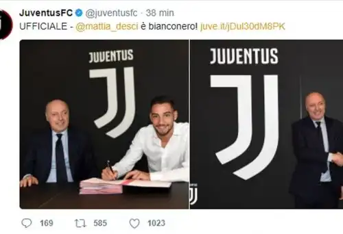 De Sciglio alla Juventus, è ufficiale