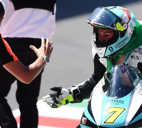 Moto3: Dennis Foggia è perfetto, impresa al Mugello