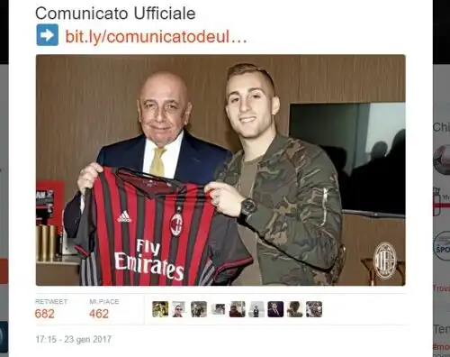 Milan, stavolta è ufficiale: Deulofeu