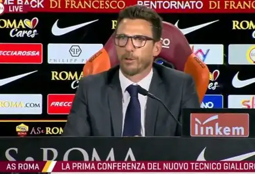 Di Francesco lancia un messaggio alla Roma