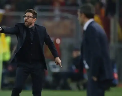 Di Francesco tra derby e Kiev