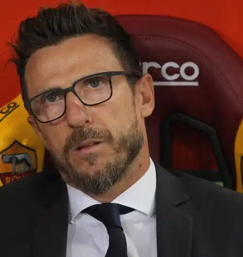 Di Francesco: “Strootman mi ha chiesto di andare via”